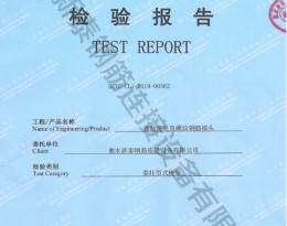 通辽检验报告